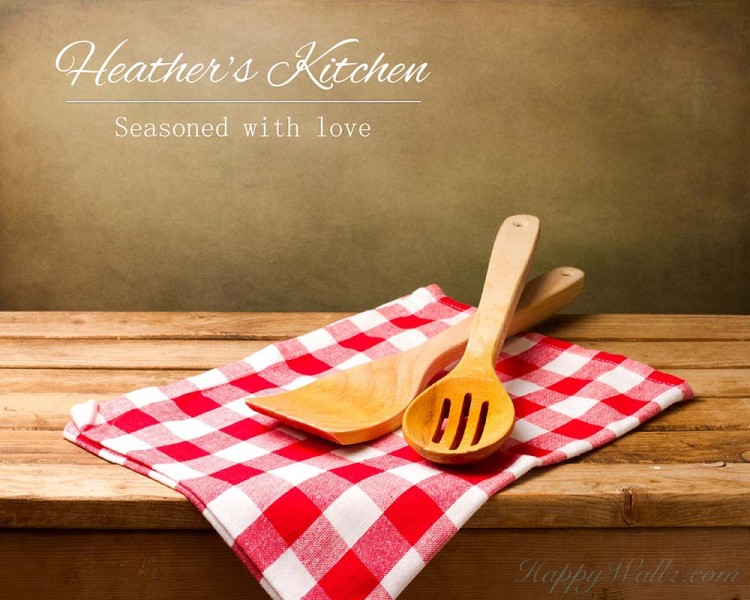 Customized Name Kitchen Decal - Seasoned with Love